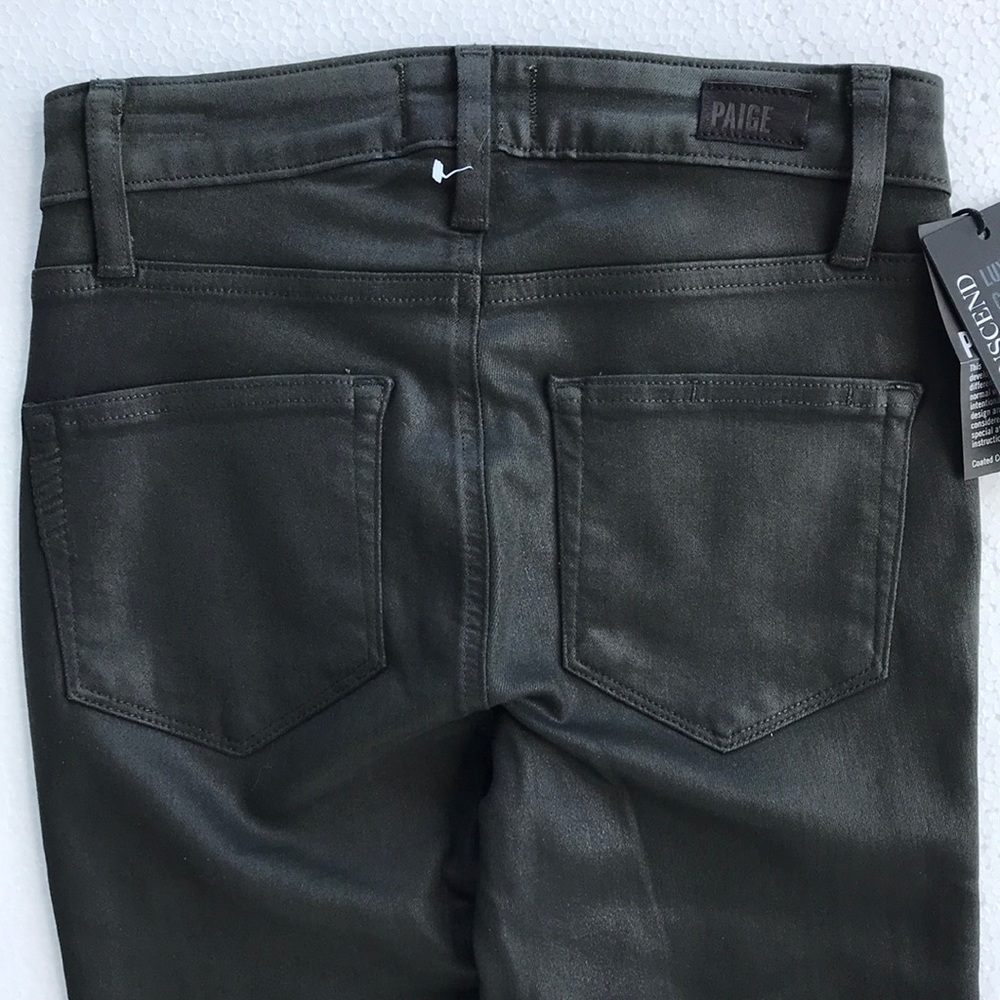 Paige Transcend Edgemont High Rise Jeans, Size 23 - Picture 4 of 8
